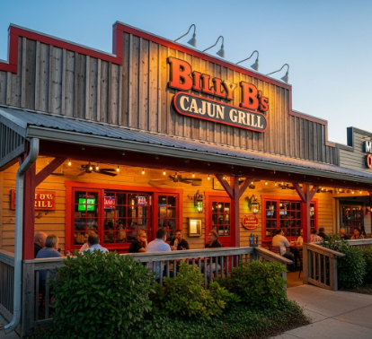 Billy B's Cajun Grill Menu