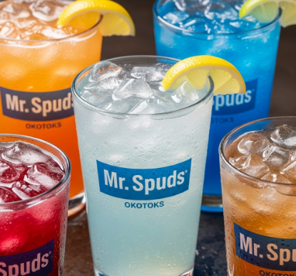 Mr Spuds Okotoks Menu