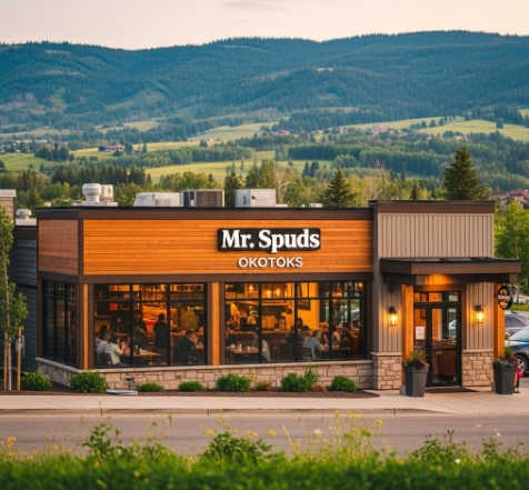 Mr Spuds Okotoks Menu