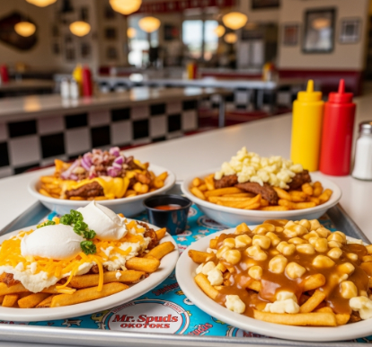 Mr Spuds Okotoks Menu