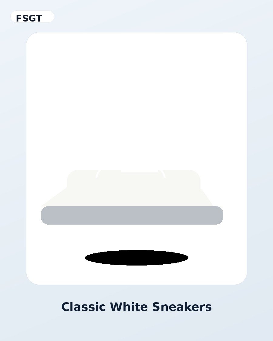 Classic White Sneakers