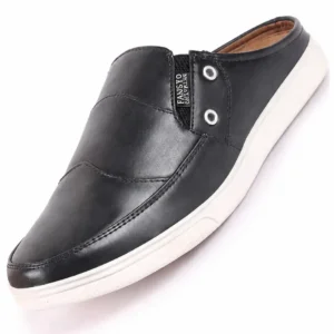 Black Casual Slip-On Shoes