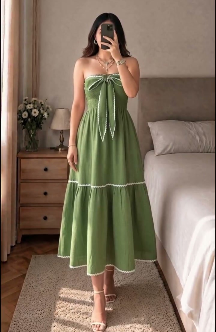 Ruffle Dress Collection – 8 Designs, Choose Any One