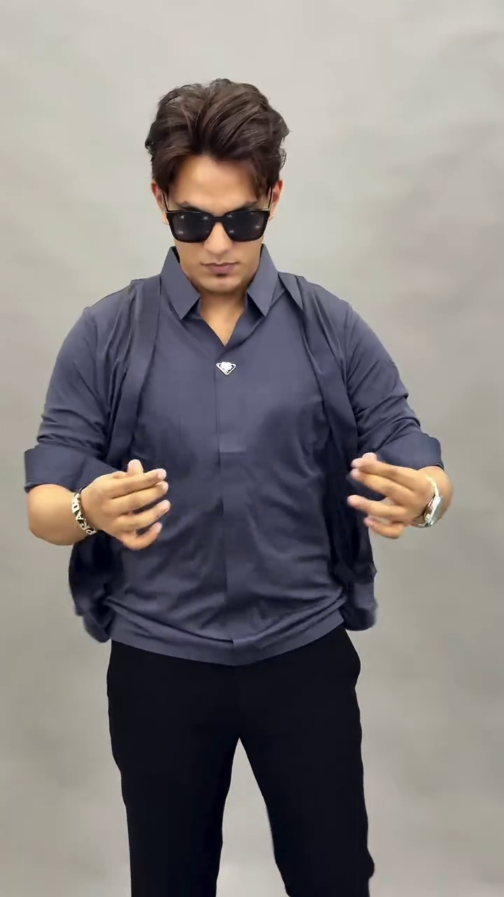🤎 Premium Brown Layered Shirt Look – Smart Casual Style