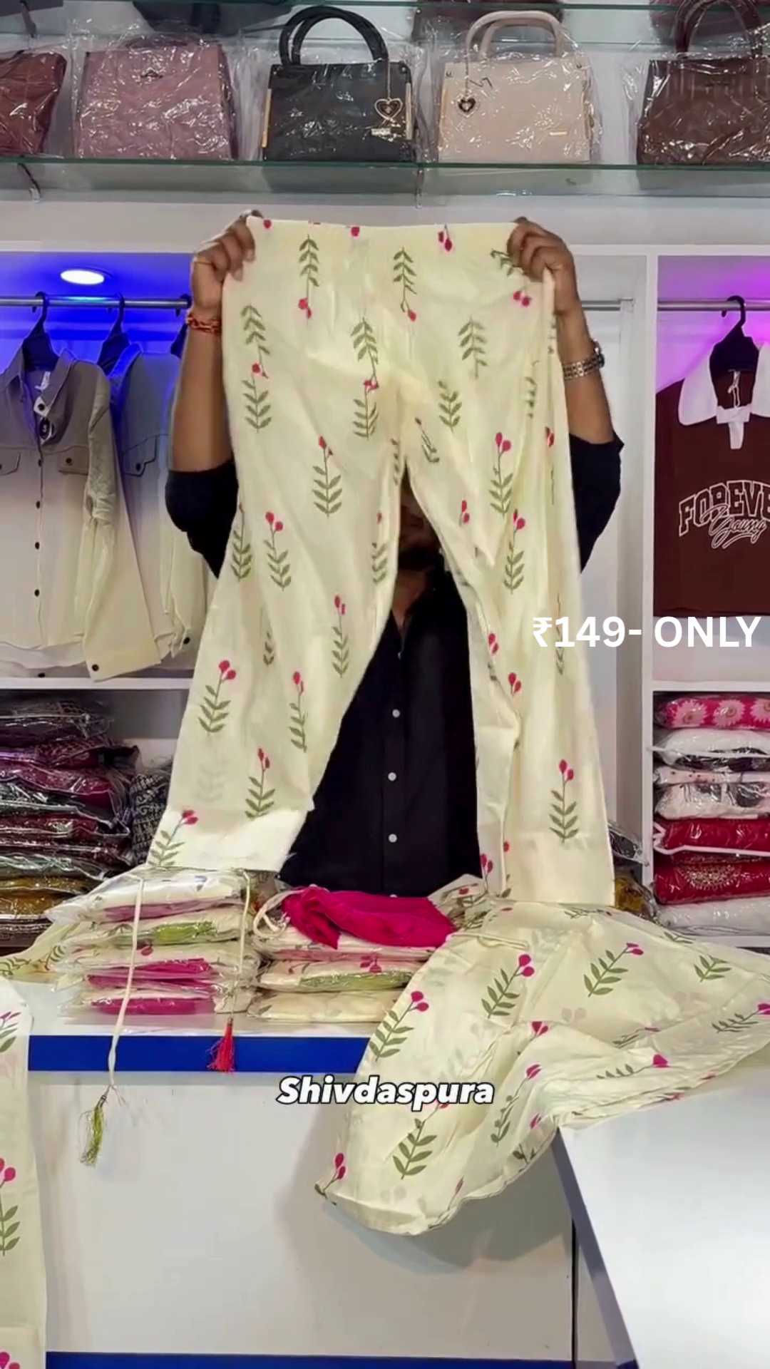 🌸 Elegant Floral Kurti for Everyday Style