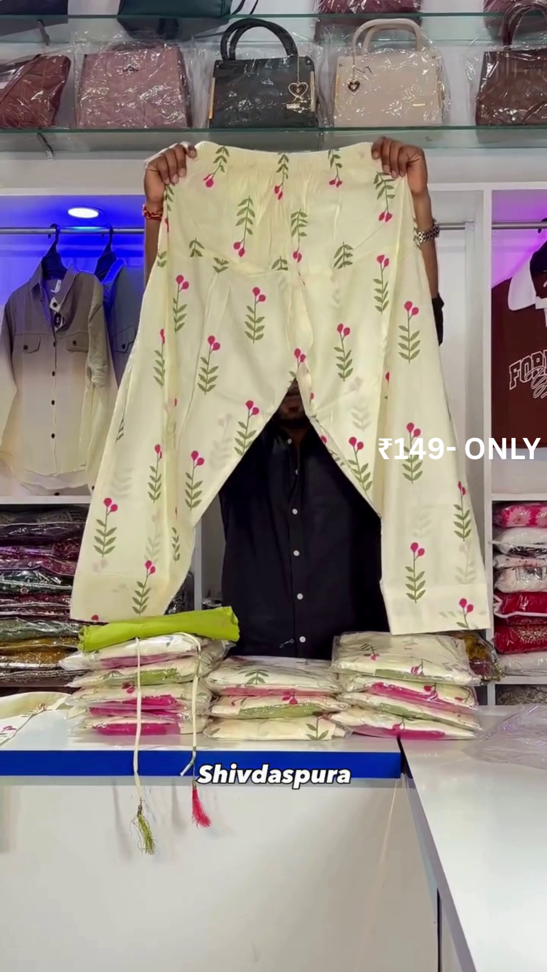 🌸 Elegant Floral Kurti for Everyday Style