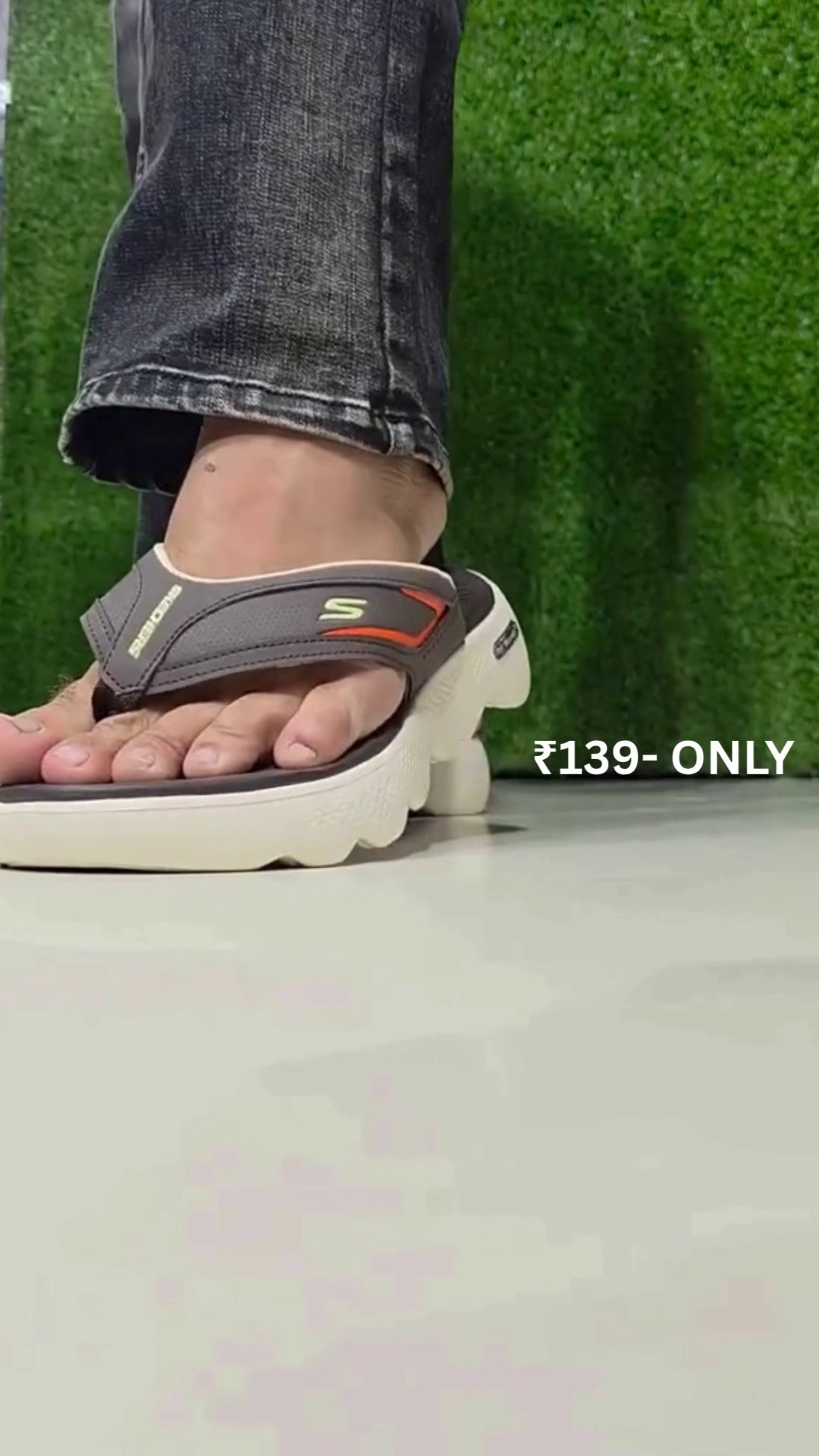Sporty Grey & White Comfort Sandals – Everyday Adventure Ready
