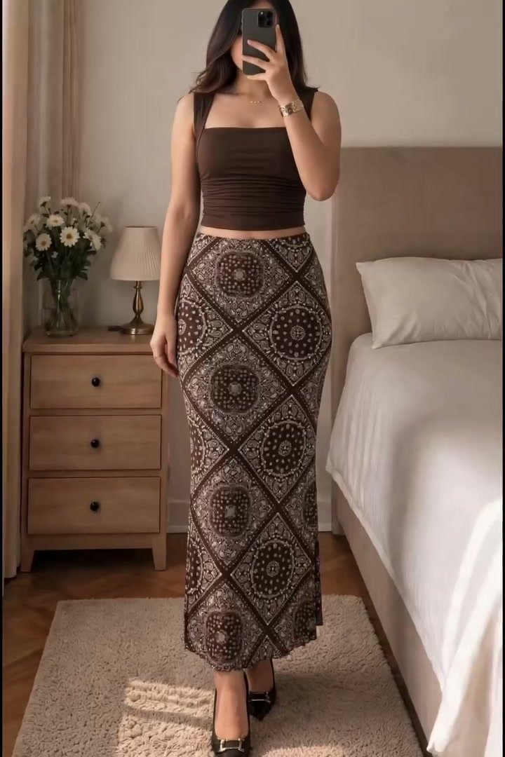 Top and Skirt Set Collection – 8 Designs, Choose Any One