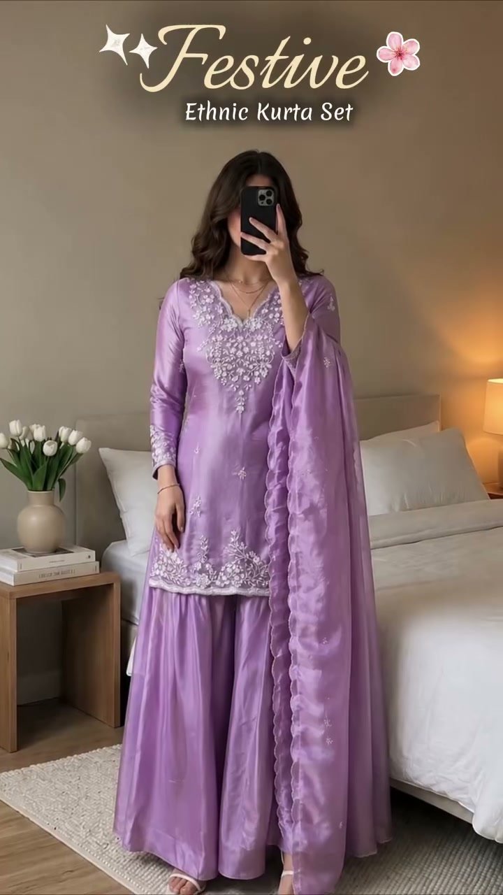 Festive Ethnic Kurta Set Collection – 7 Designs, Choose Any One