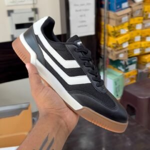 Men’s Casual Sneakers – Black & White