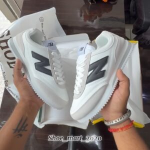 Men’s Casual Sneakers – White & Black